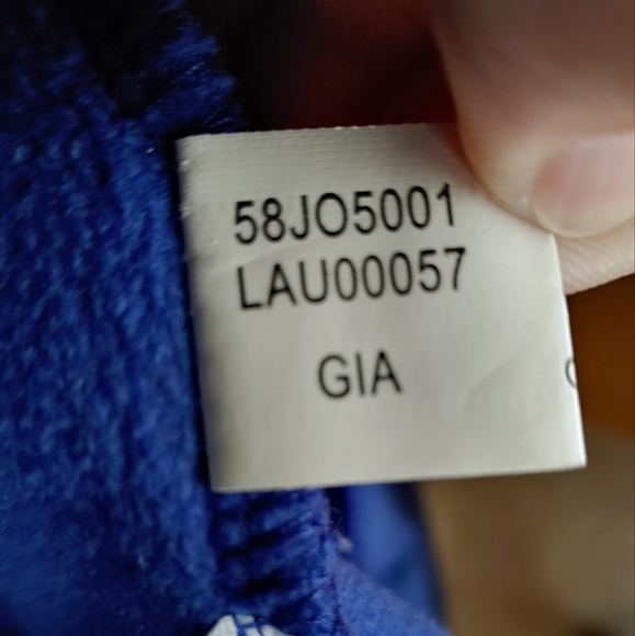 Men’s NFL New York Giants Zip Up Jacket - Picture 3 of 6